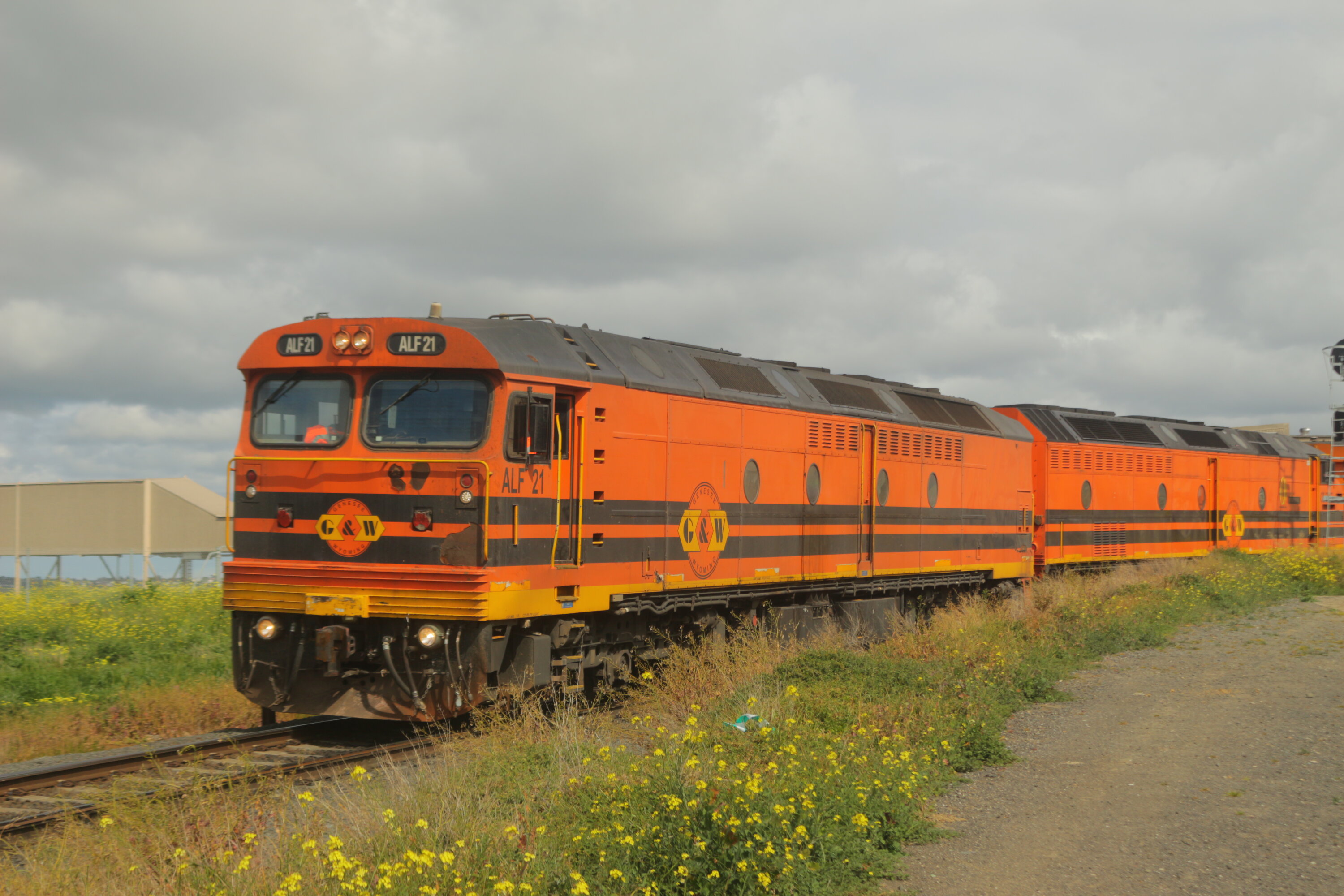 Australian National AL class dízelmozdony kép