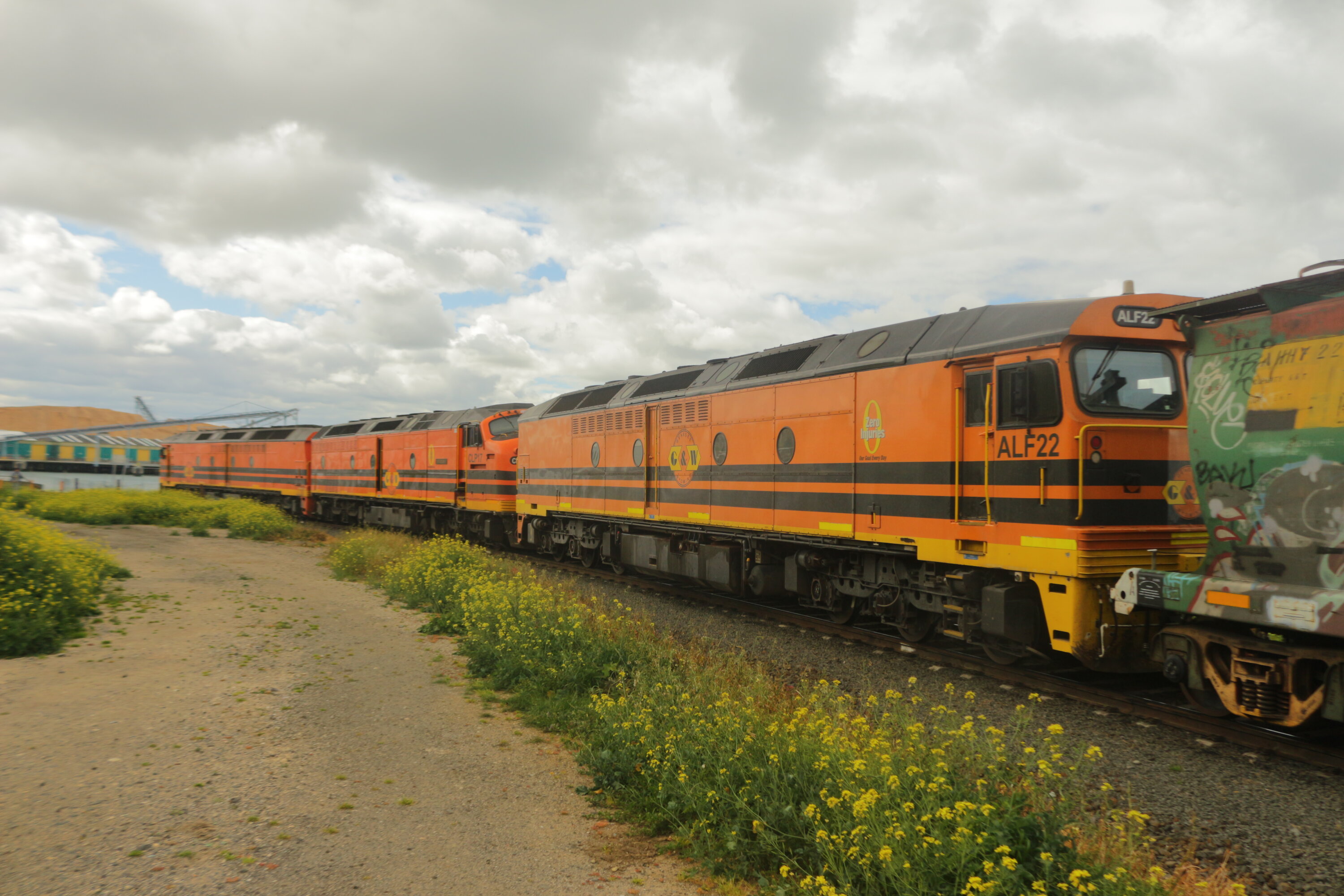 Australian National AL class dízelmozdony kép